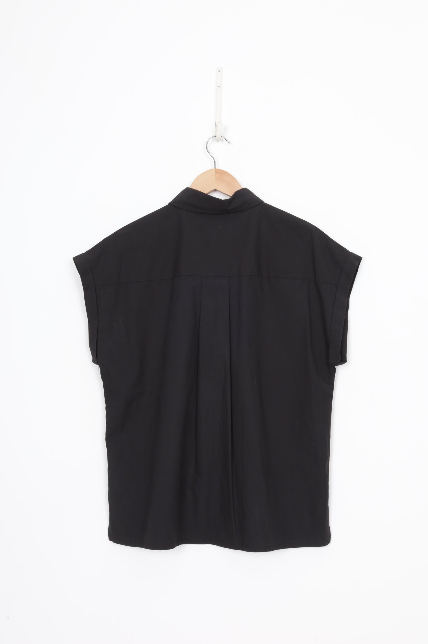 Matteau Womens Black Shirt Size 8
