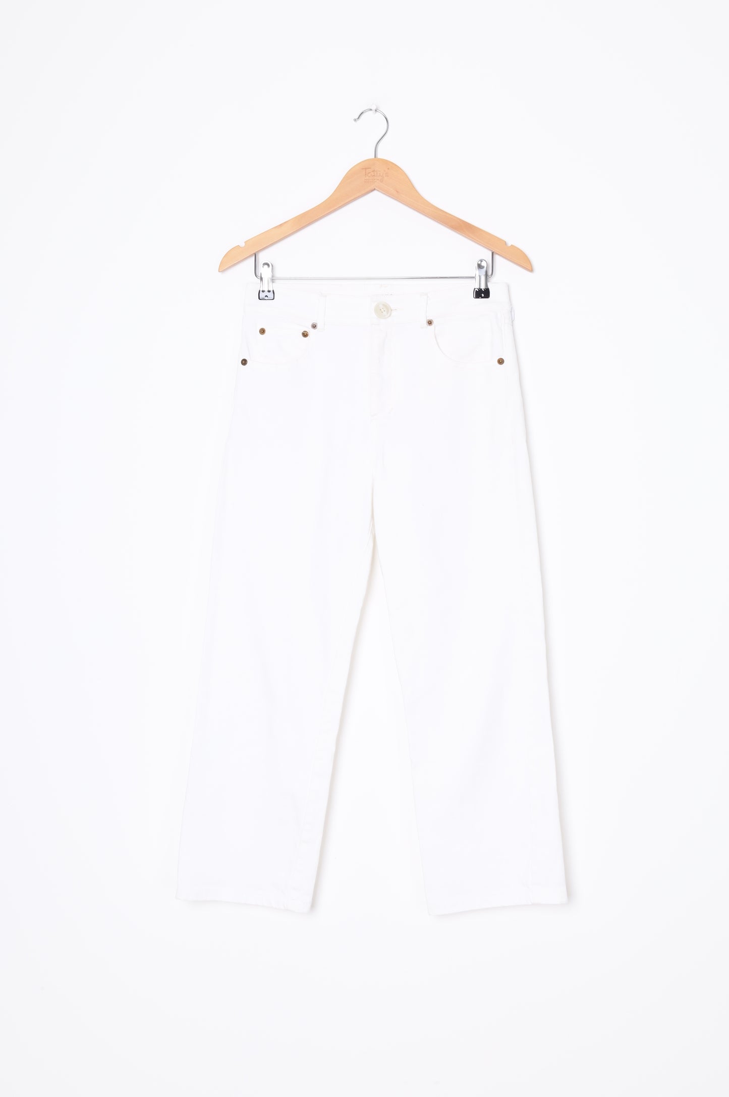 Maggie Marilyn Womens White Jeans Size 8