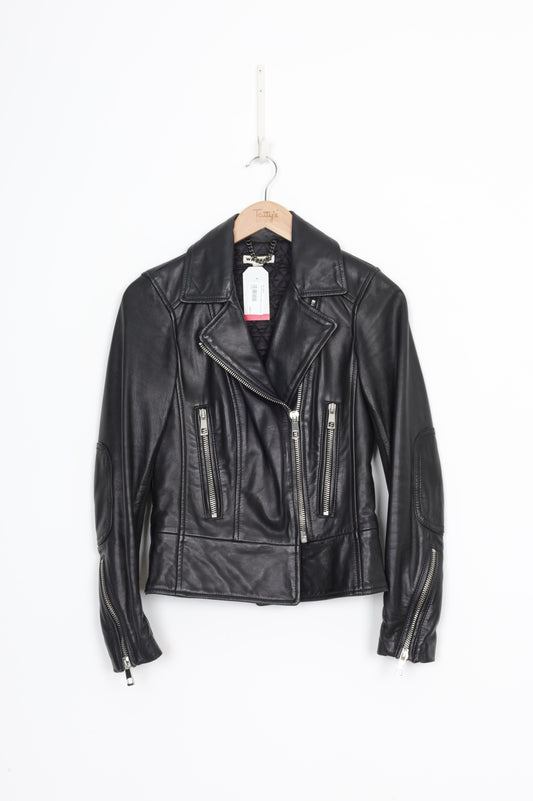 Whistles Womens Black Jacket Size 6