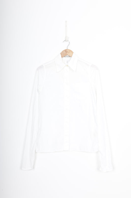 Acne Studios Womens White Shirt Size EU 34