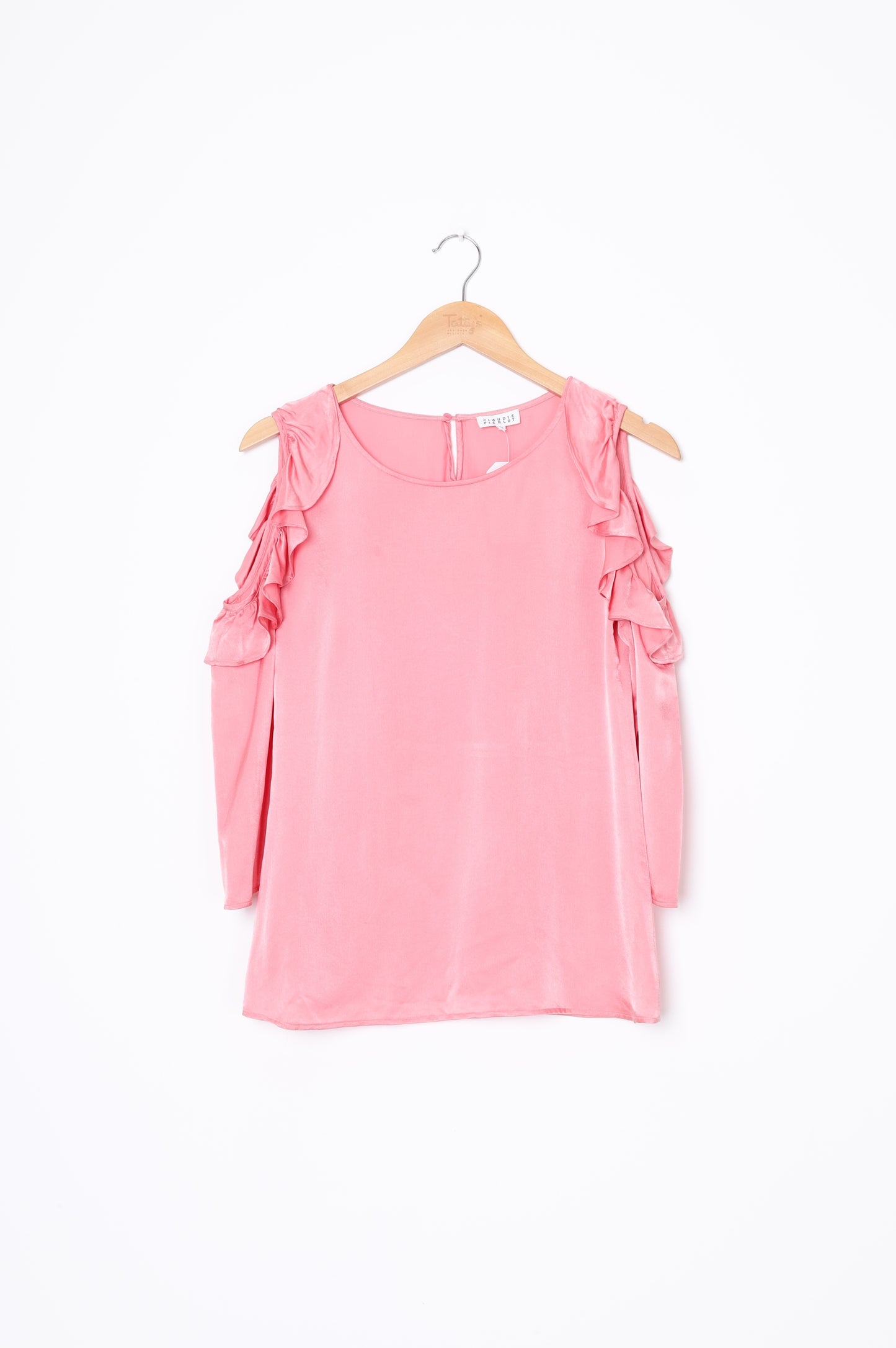 Claudie Pierlot Womens Pink Top Size 40