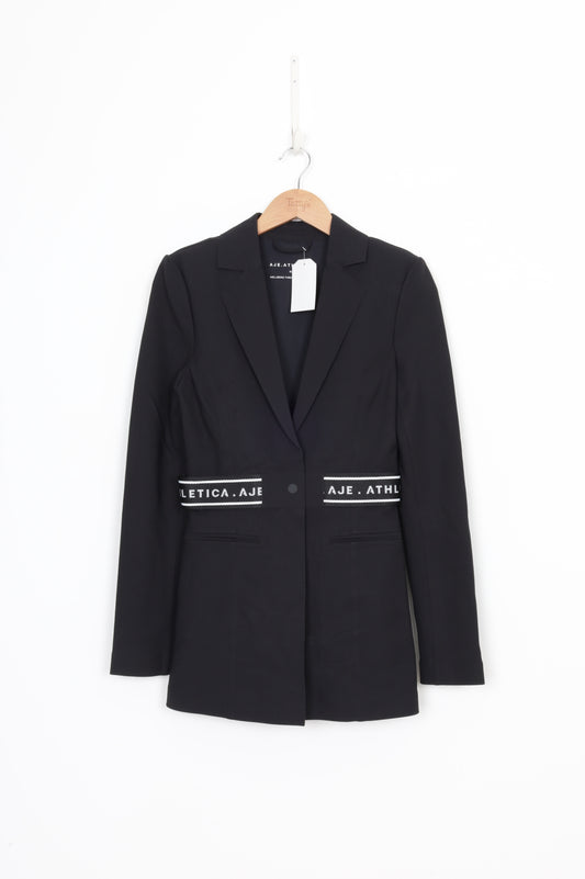 Aje Athletica Womens Black Blazer Size 6