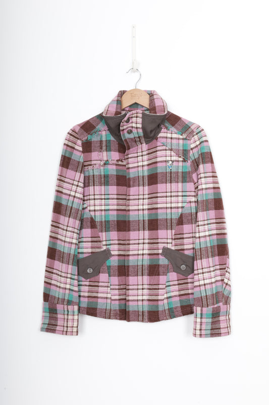 Diesel Womens Purple Jacket Size S