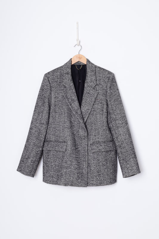 Victoria Beckham Womens Black Blazer Size 10