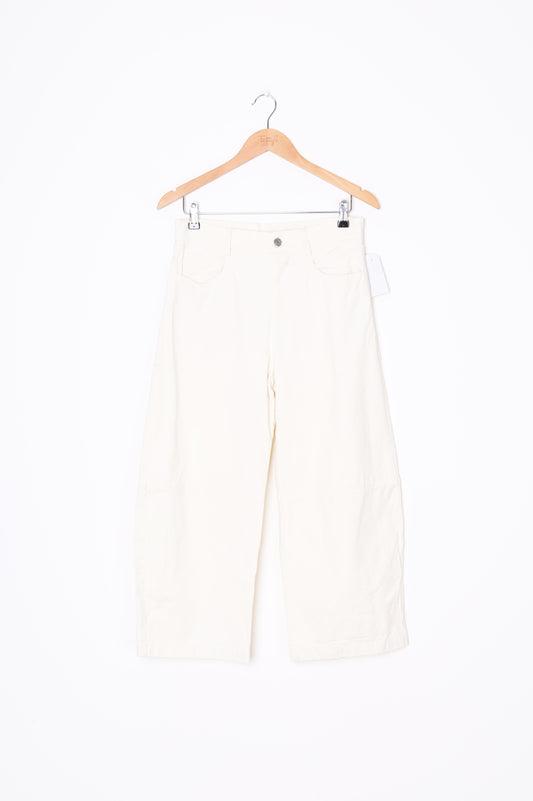 Ricochet Womens Cream Pants Size 8