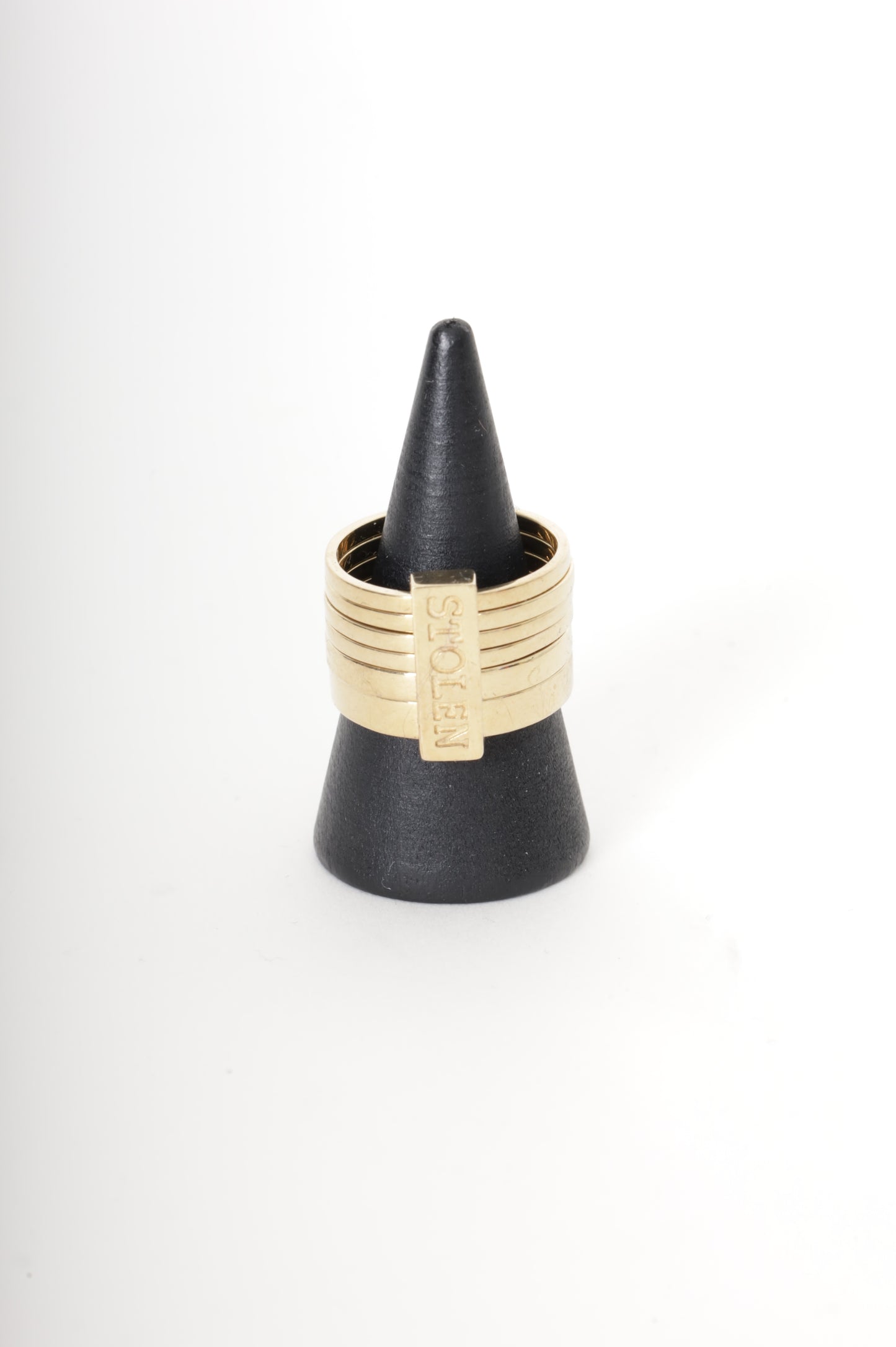 Stolen Girlfriends Club Womens Gold Ring Size 8