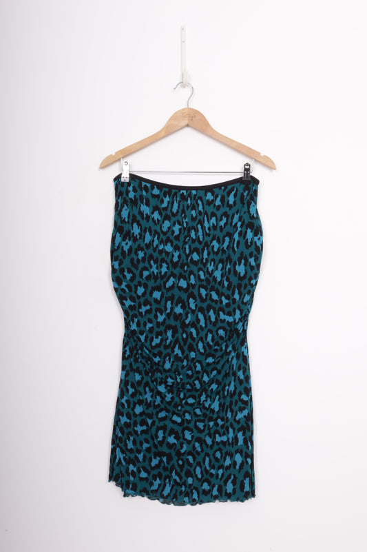 Diane von Furstenberg Womens Green Skirt Size L