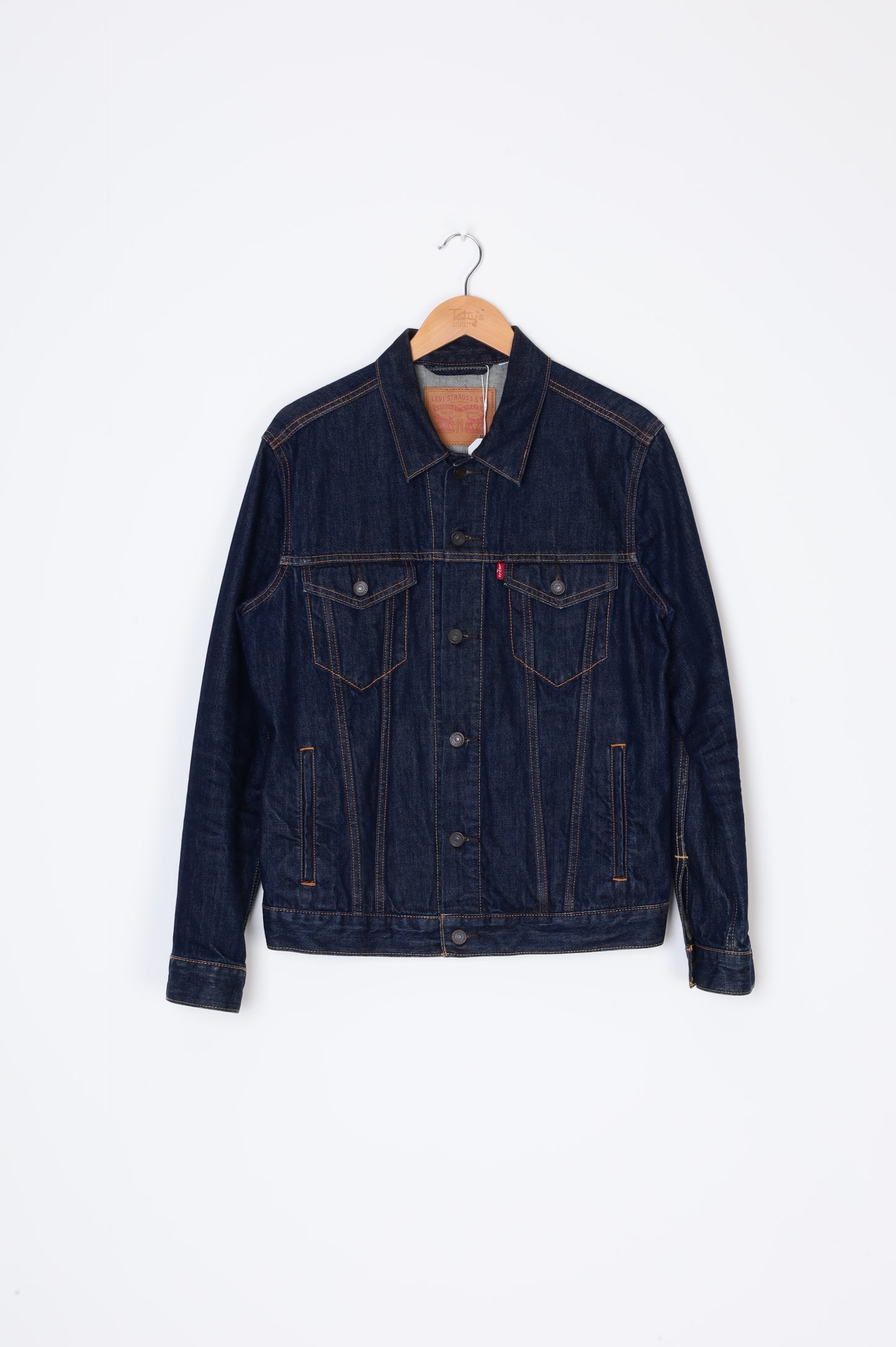 Levis Mens Blue Jacket Size M