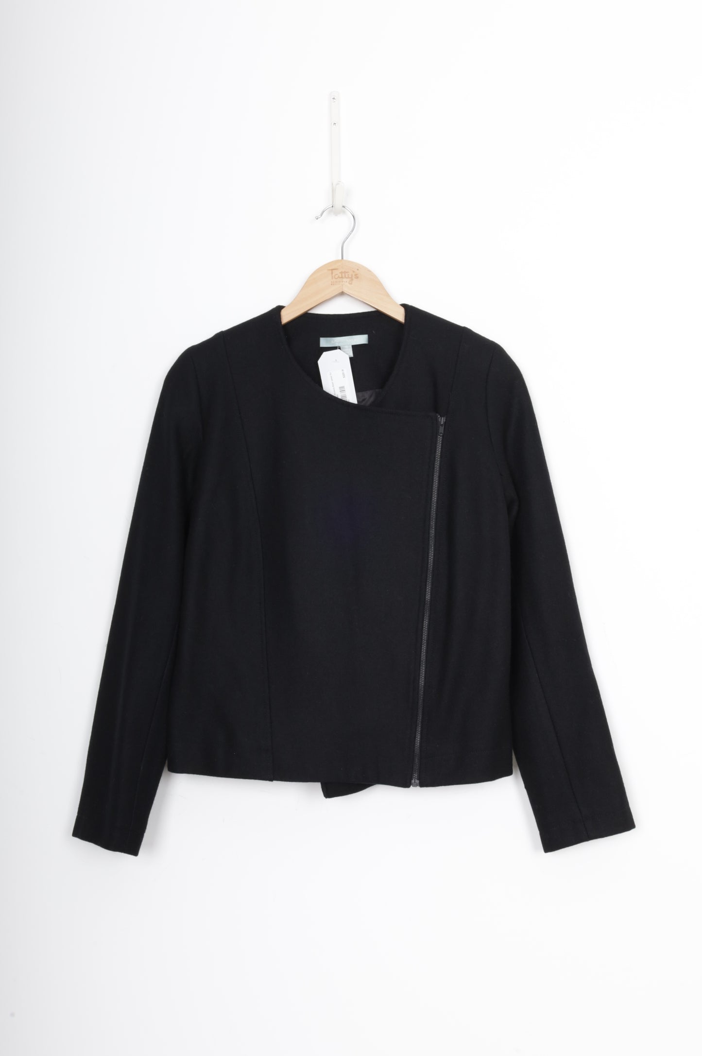 juliette hogan Womens Black Jacket Size 10