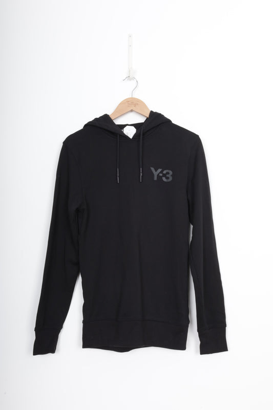 Y-3 Adidas Yohji Yamamoto Womens Black Sweatshirt Size XS