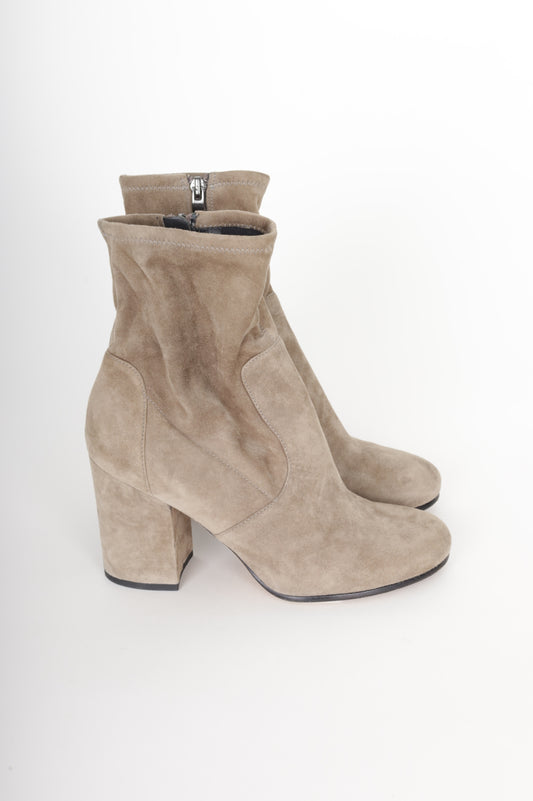 Via Spiga Womens Grey Boots  Size EU 37.5