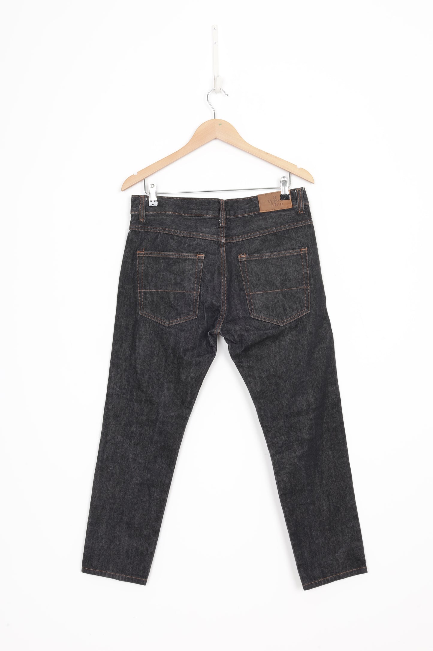 3 Wise Men Womens Grey Jeans Size W 30