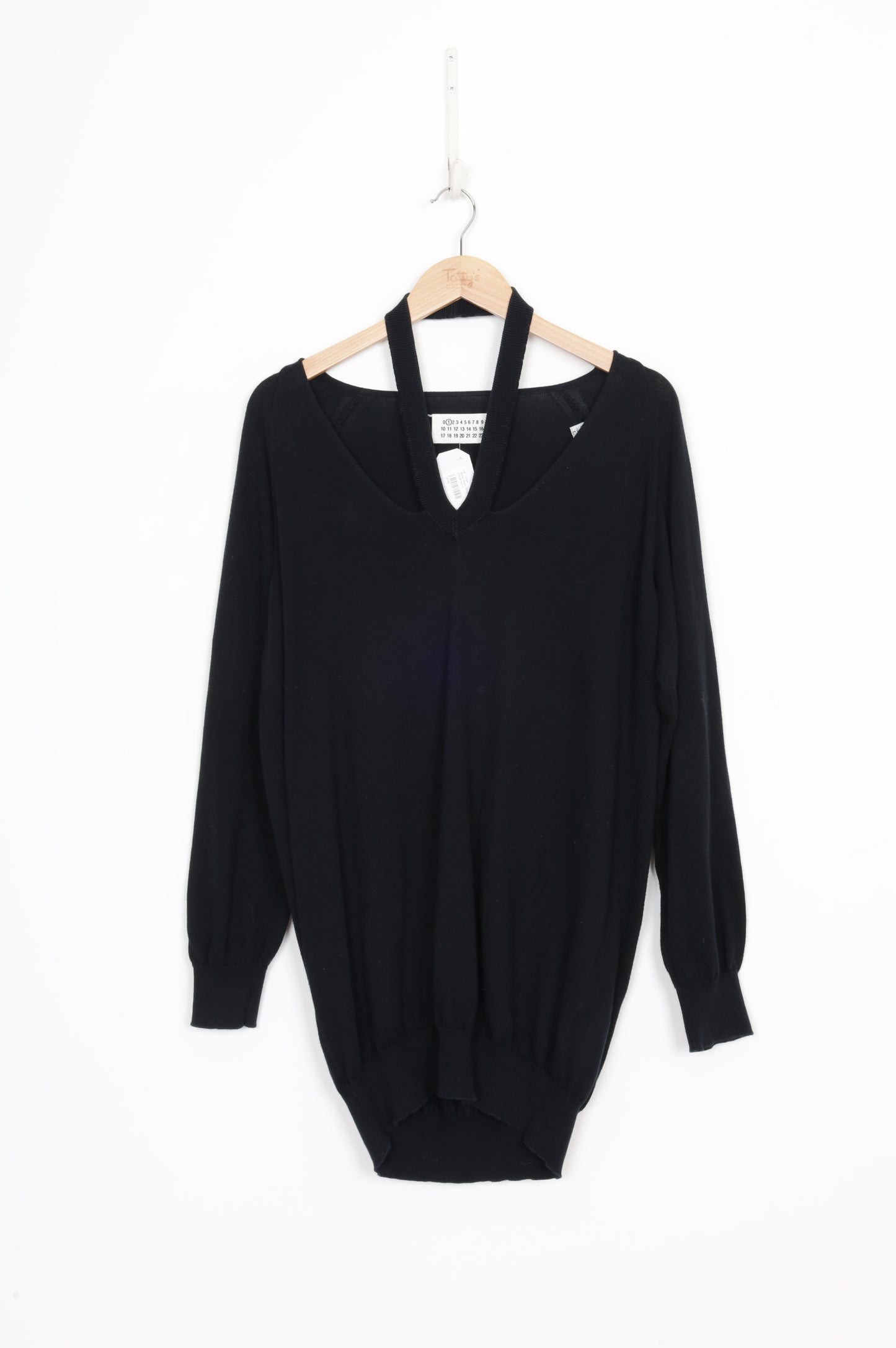 Maison Martin Margiela Womens Black Jumper Size L
