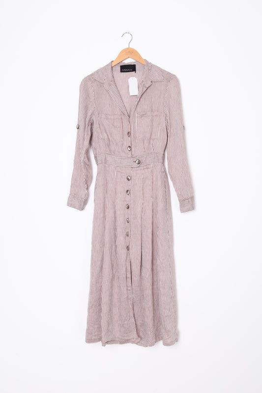 Apanage Womens Brown Dress Size 10