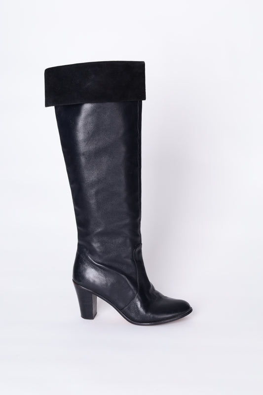 Kathryn Wilson Womens Black Boots  Size EU 39