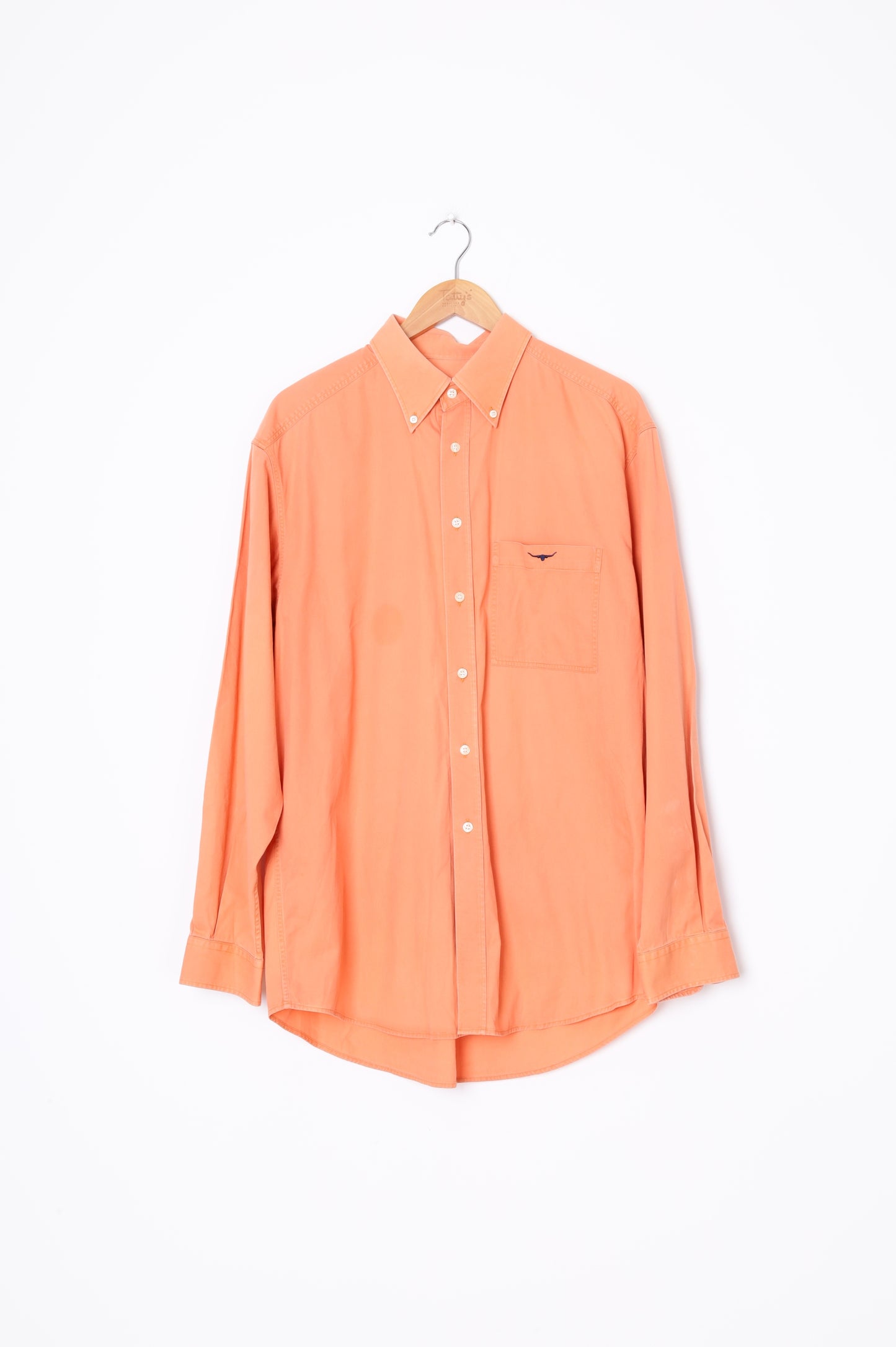 RM Williams Mens Orange Shirt Size L