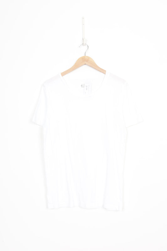Maison Margiela Mens White T-shirt Size M