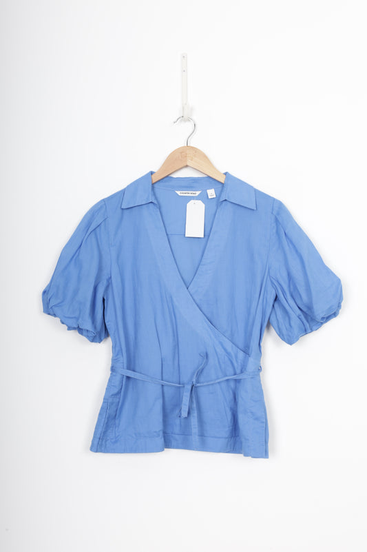 Country Road Womens Blue Top Size 8