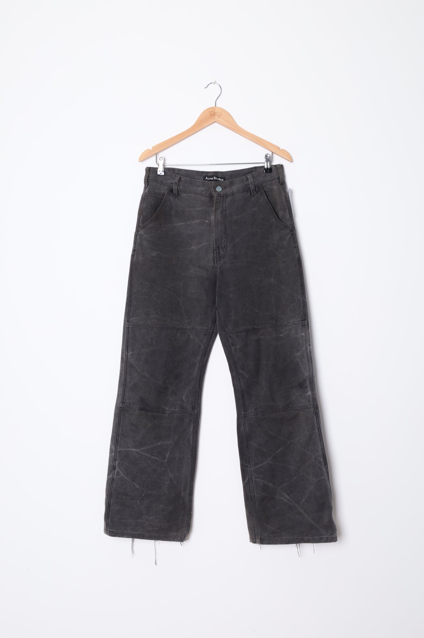 Acne Studios Mens Grey Jeans Size S