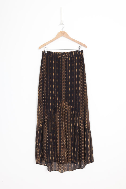 Storm Womens Black Maxi Skirt Size 10