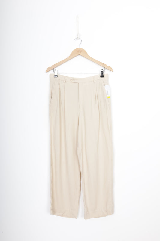 A.P.C Womens Beige Pants Size 38
