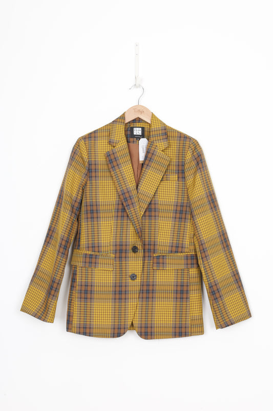 VC Ruan Studios Womens Brown Blazer Size XS