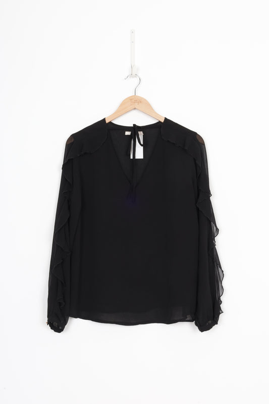 Ruby Womens Black Top Size 8