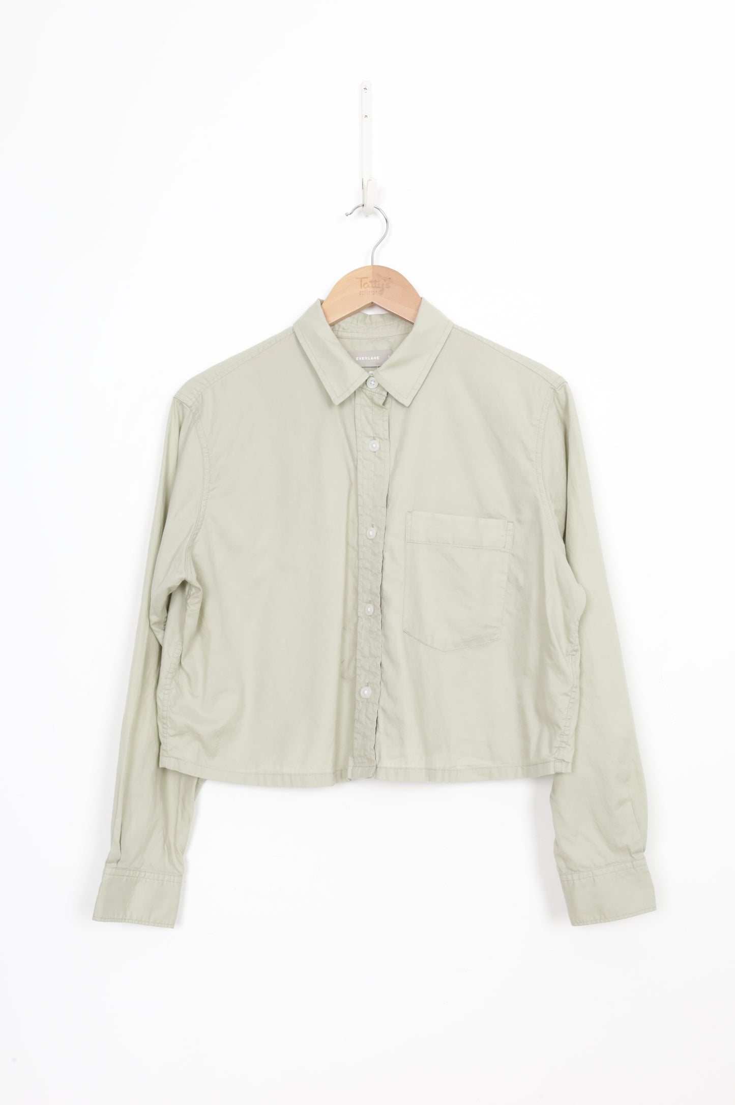Everlane Womens Green Shirt Size S