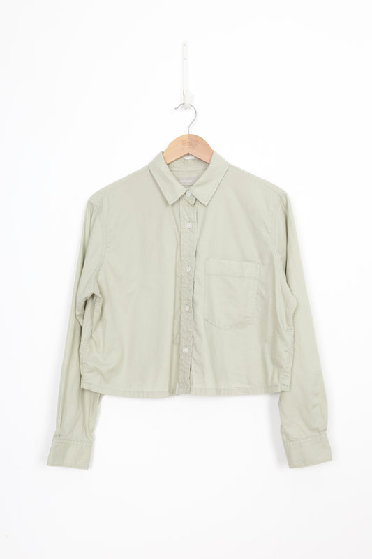 Everlane Womens Green Shirt Size S