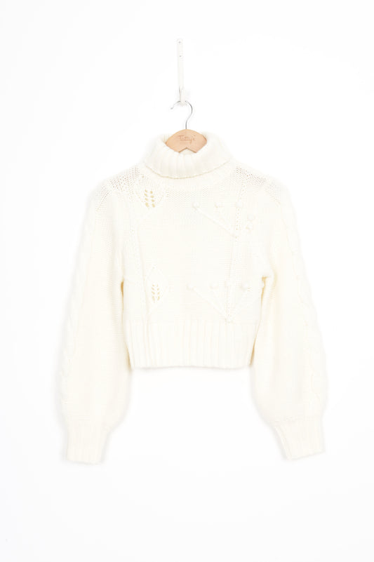 Alice Mccall Womens Cream Jumper Size XS