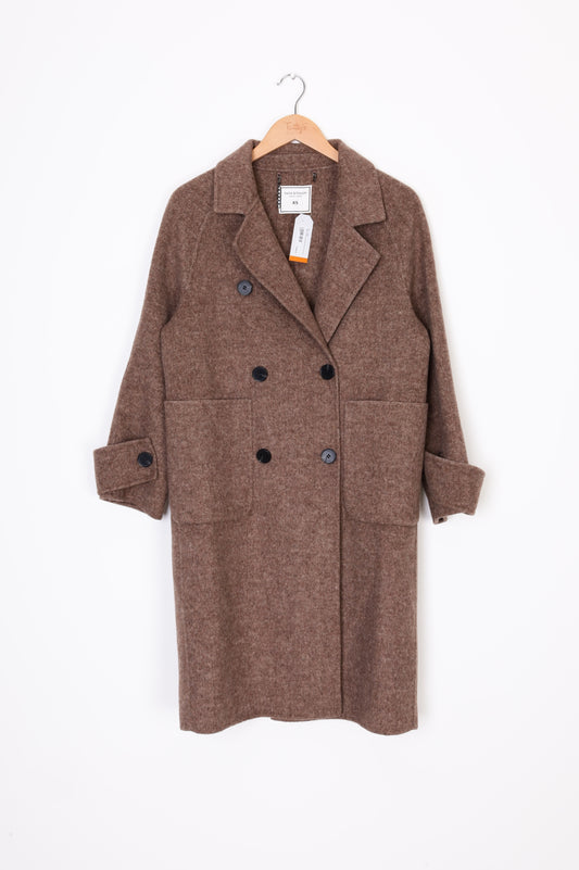 Belle & Bloom Womens Brown Coat Size XS