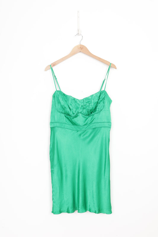 Shona Joy Womens Green Dress Size 14