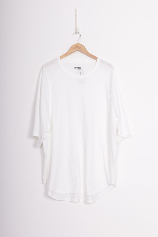 S'yte Yohji Yamamoto  Mens White T-shirt Size 3