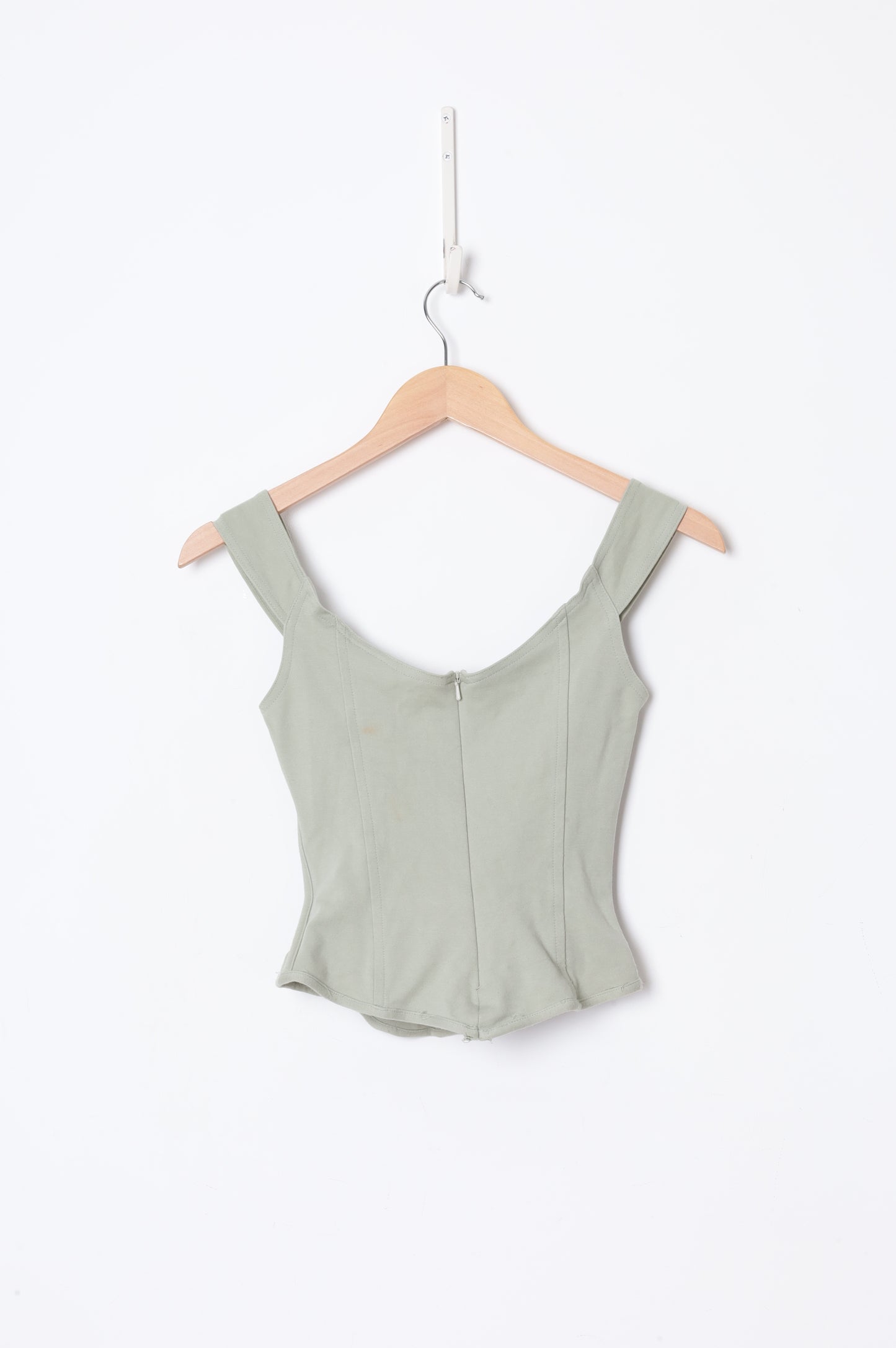 Paris Georgia Womens Green Top Size S