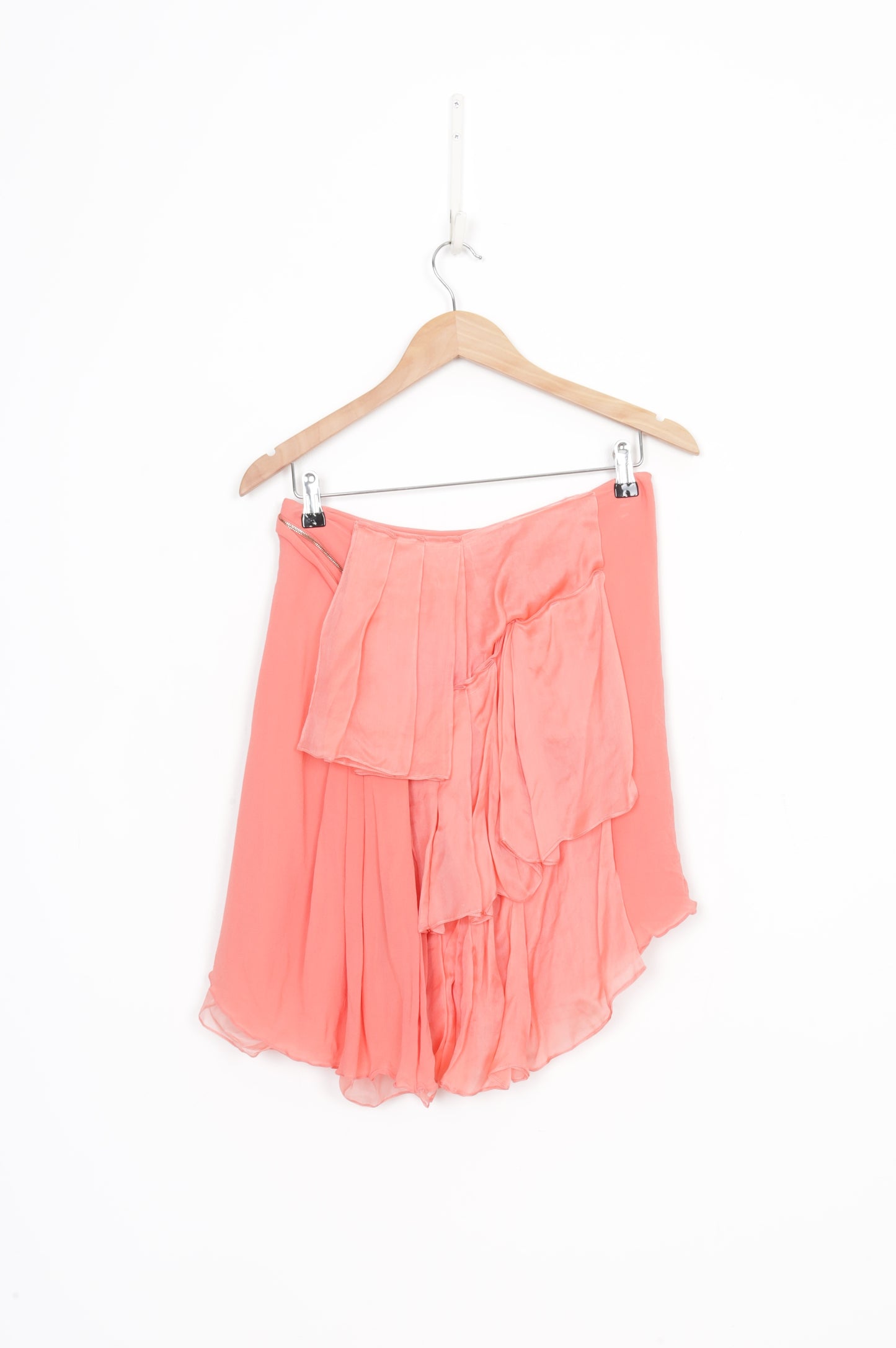 Roberta Furlanetto Womens Orange Skirt Size 40