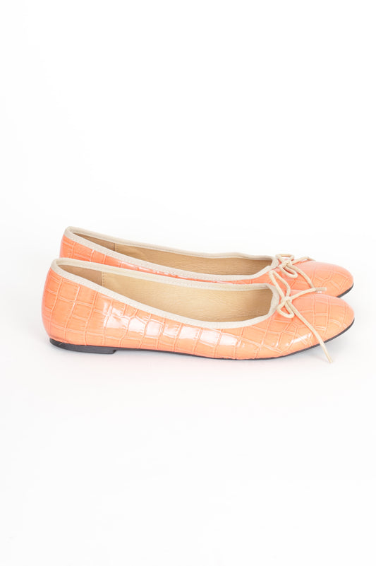French Sole Womens Orange Shoes Size EU 39