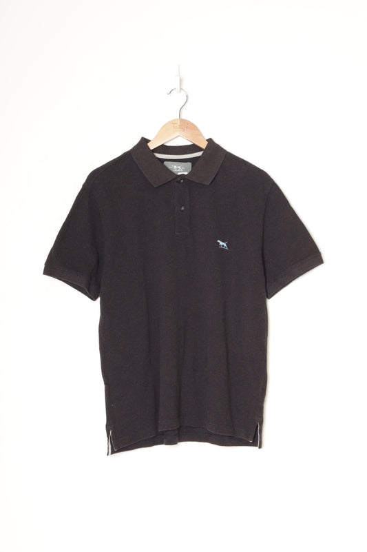 Gunn Polo Mens Brown Shirt Size L