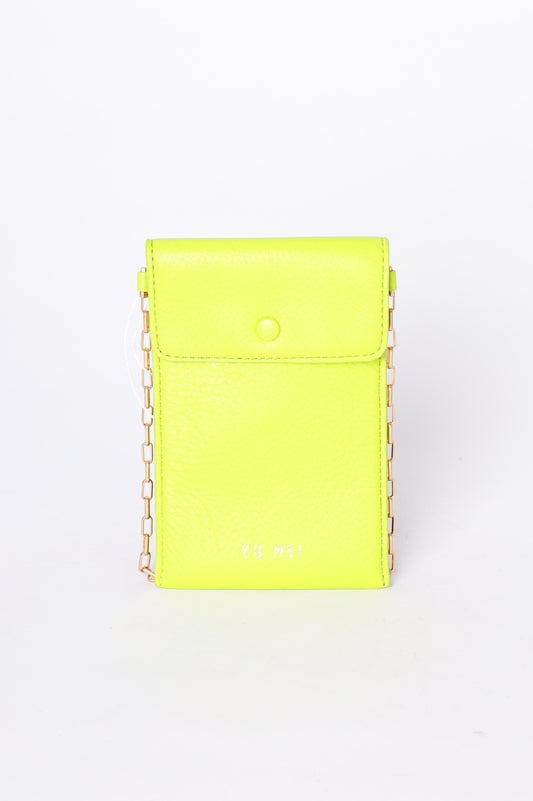 Yu Mei Womens Green Bag Size S