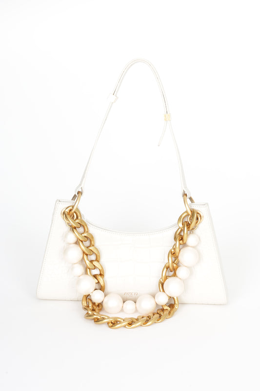 Apede Mod Womens Cream Bag Size O/S