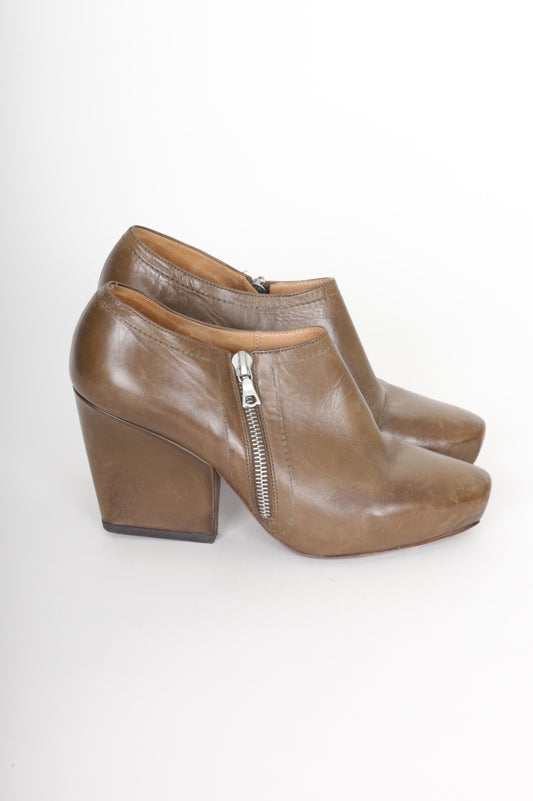 Dries Van Noten Womens Brown Boots  Size EU 36.5