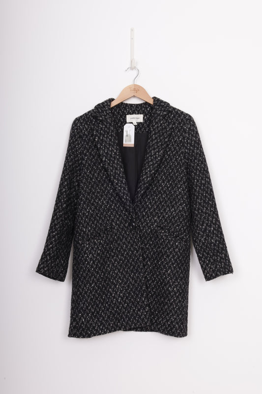Juliette Hogan Womens Black Jacket Size 8