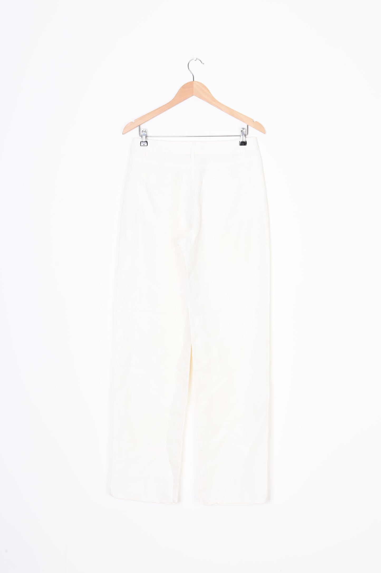 Lou Lou Studio Womens Cream Pants Size M