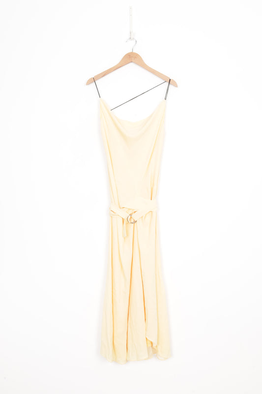 Bianca Spender Womens Yellow Dress Size 10