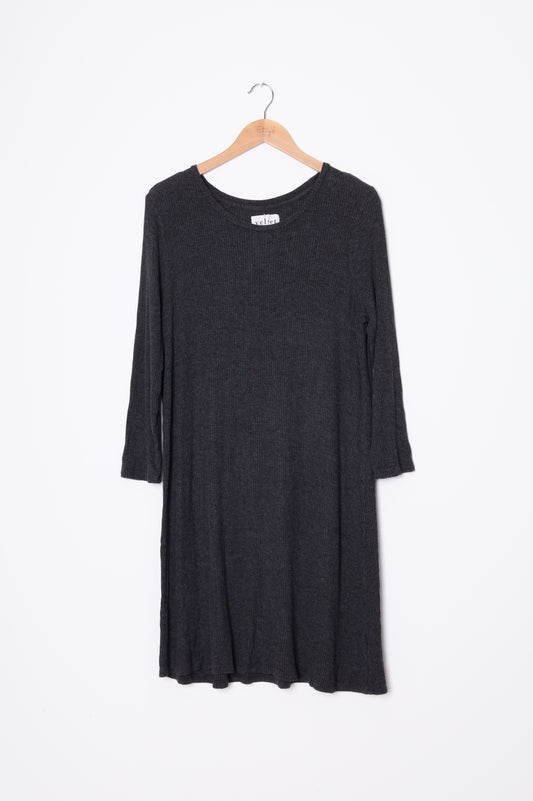 Velvet by Graham & Spencer for Anthropologie Womens Grey Dress Size L