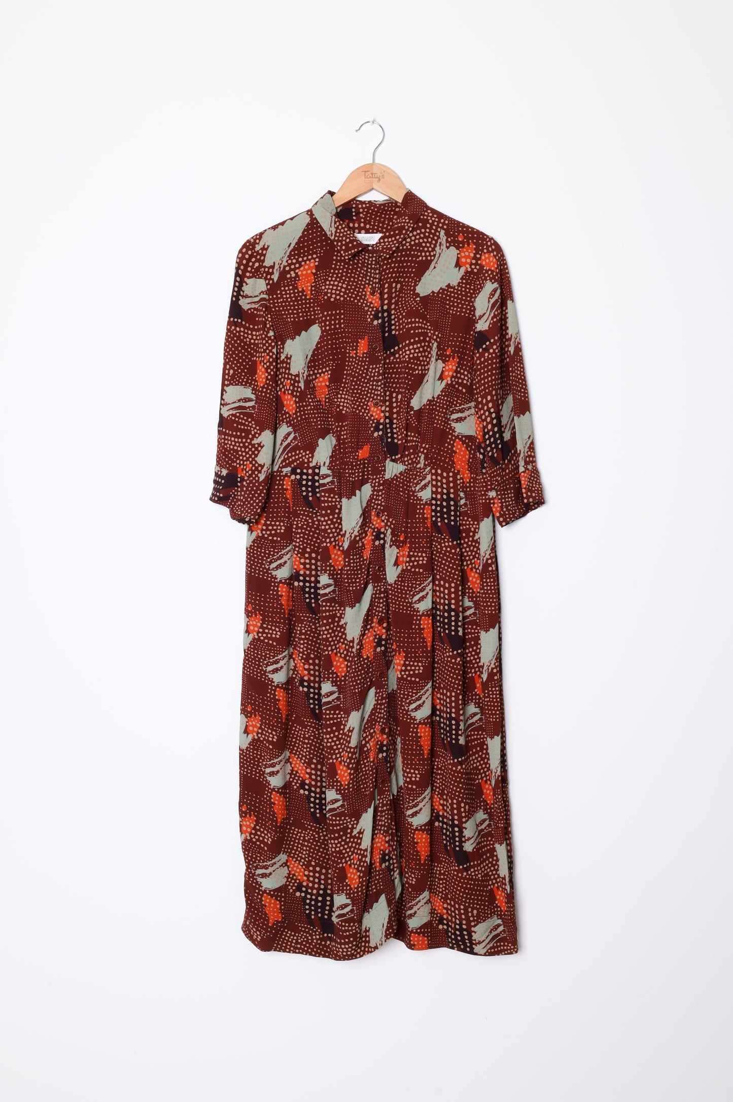 Toast Womens Brown Dress Size 10