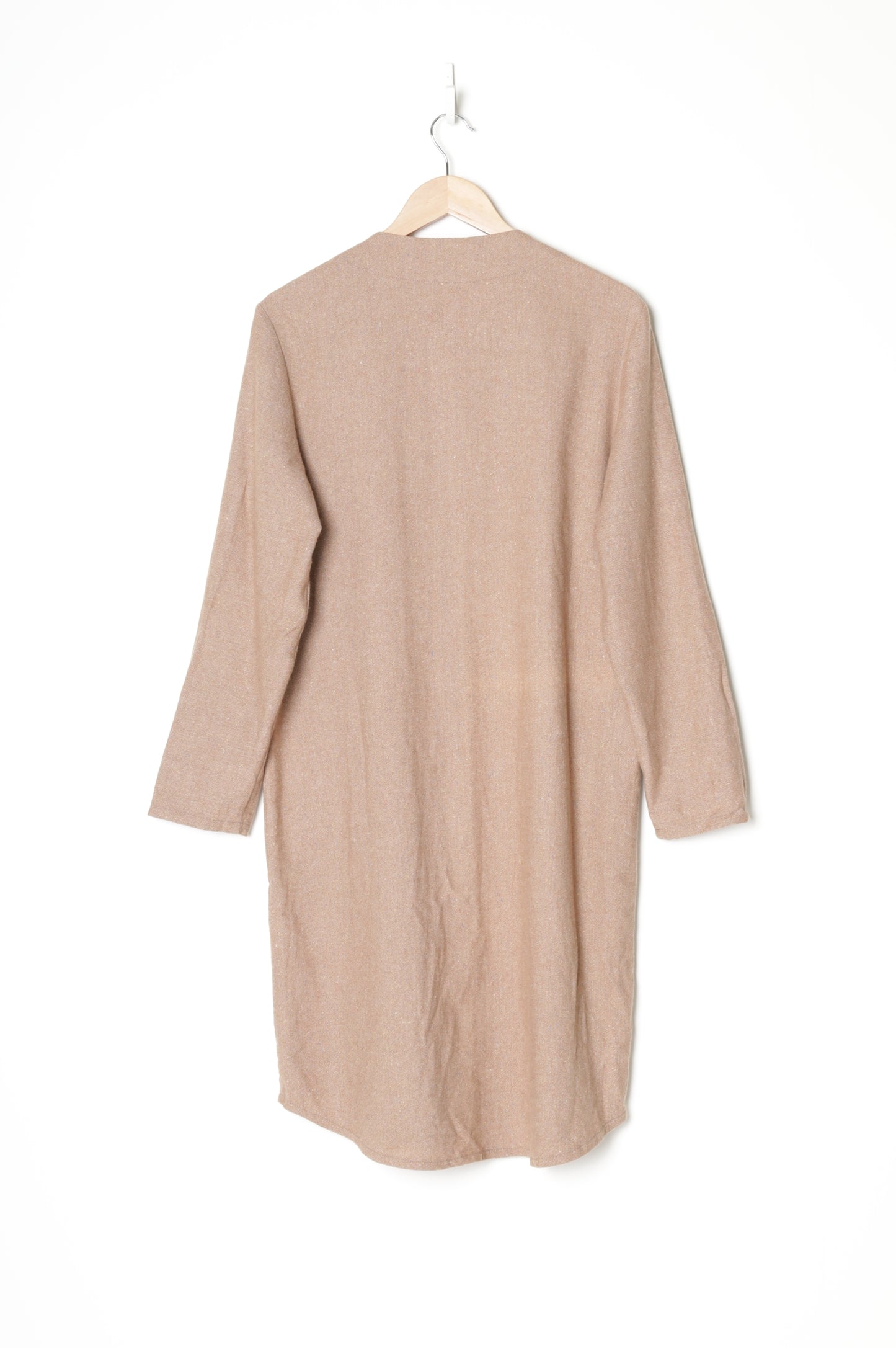 Widdess Womens Beige Coat Size 8