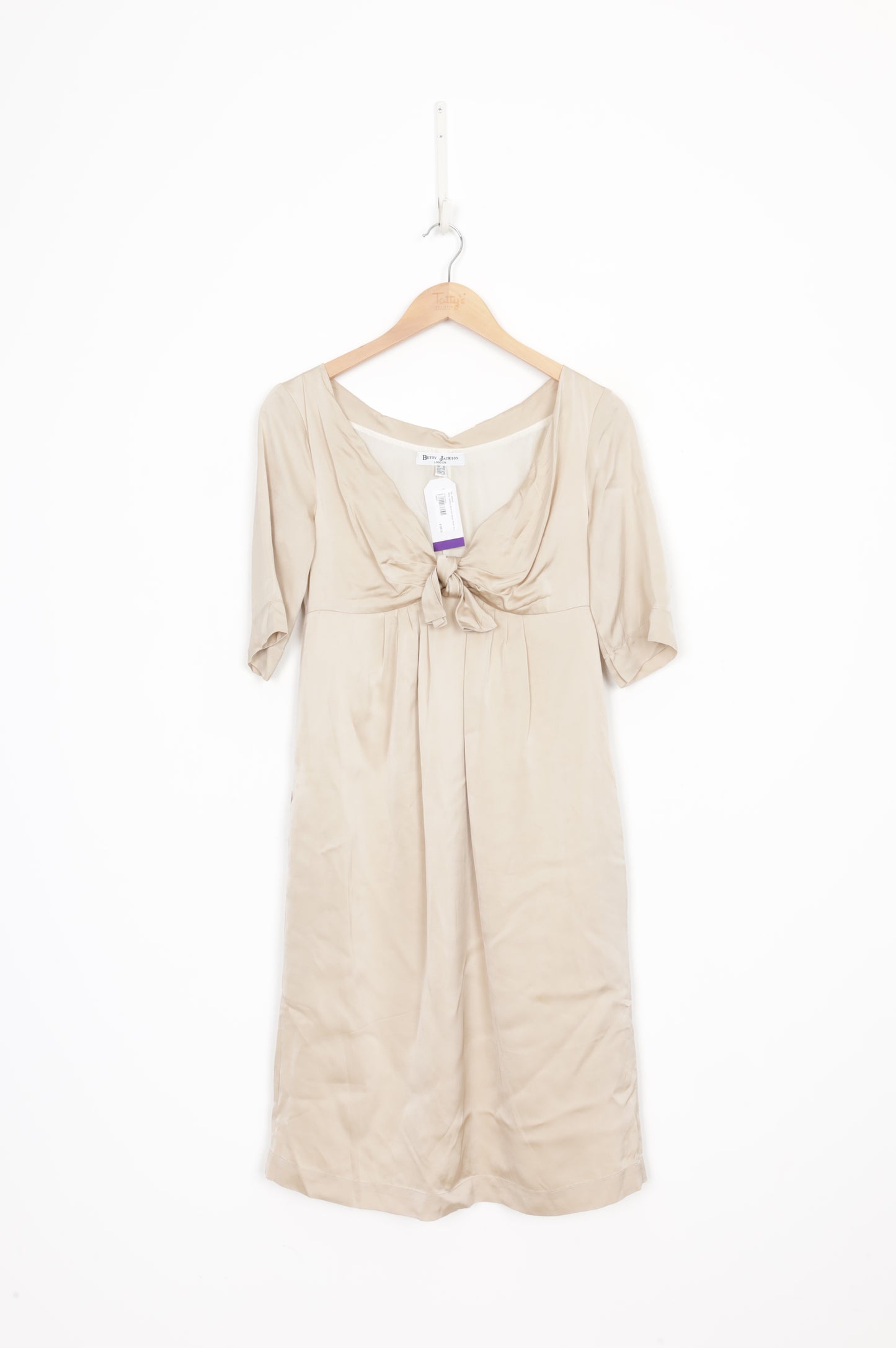 Betty Jackson Womens Beige Dress Size 10