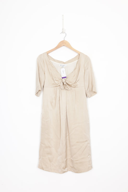 Betty Jackson Womens Beige Dress Size 10