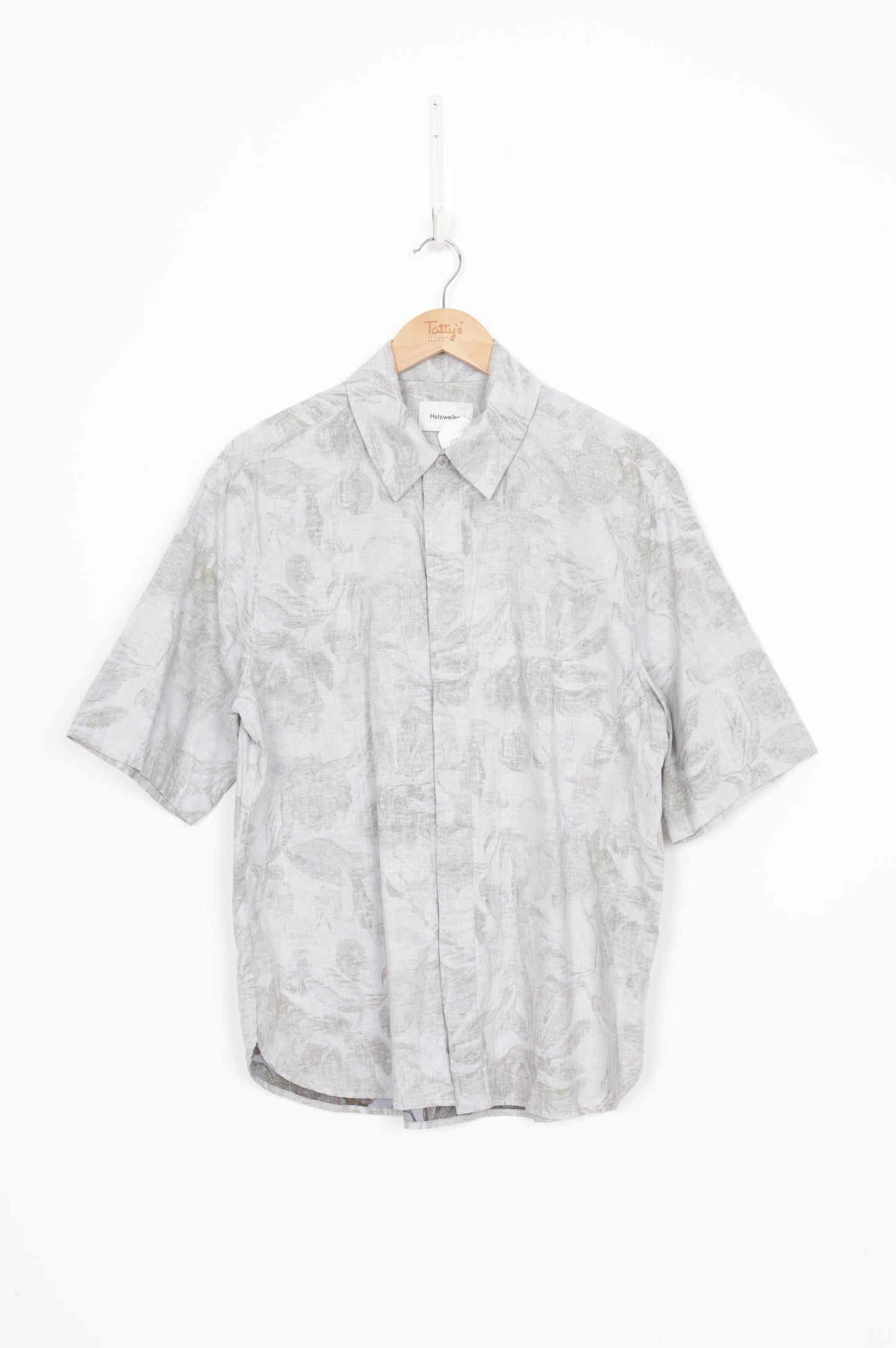 Holzweiler Mens Grey Shirt Size S