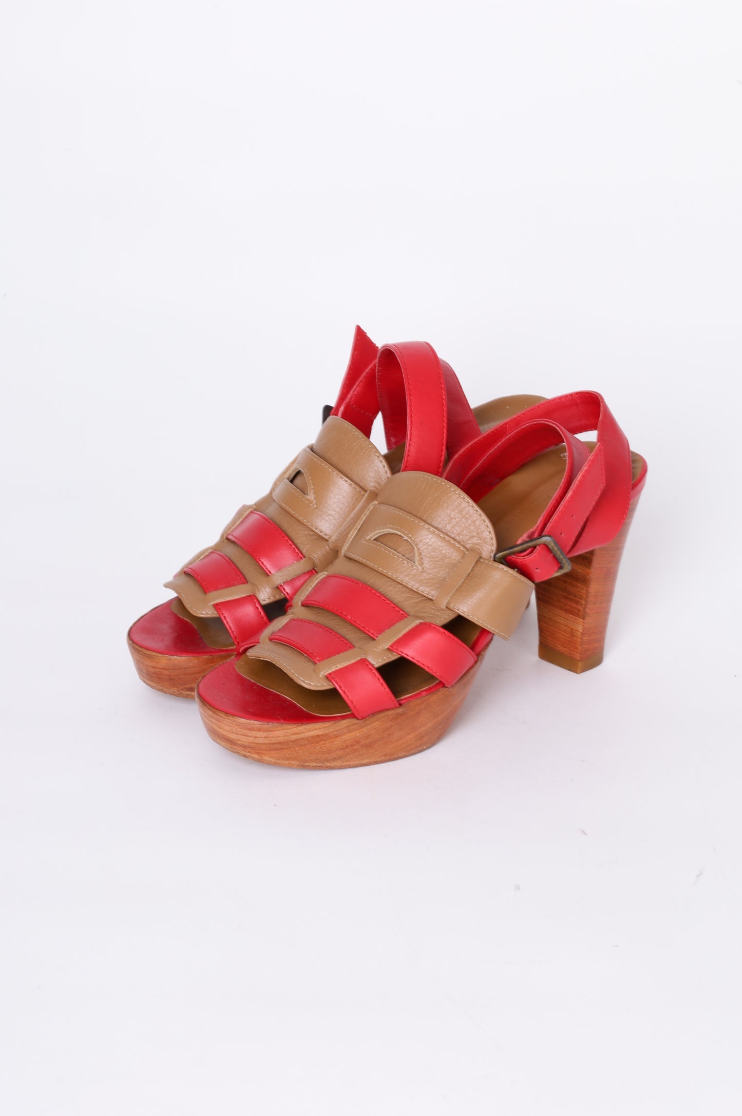 G&L for Kate Sylvester Womens Red Heels Size EU 39